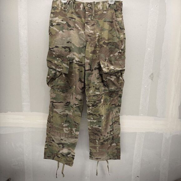 US Army Pants Womens XS Short Camo OCP Combat Uniform Trouser Cargo Ripstop - Picture 1 of 5